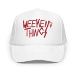 WEEKEND THINGS ROCKER FOAM TRUCKER HAT - Image 2
