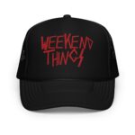WEEKEND THINGS ROCKER FOAM TRUCKER HAT