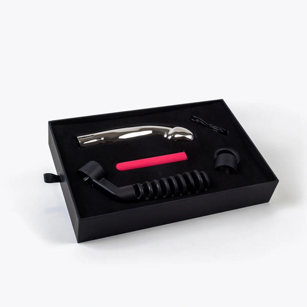 Capo, Metal Sex Toys Dildo with Bullet Vibrator by L'acier - Image 10