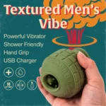 Grenade, Ultrasoft Male Vibrator and Masturbator with Grip - Image 6