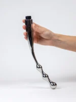 Slide, Metal Vibrating Wand for Anal Stimulation with Remote by L'acier